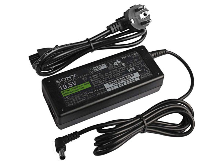 Originale Alimentatore Adattatore per Sony Vaio VGP-AC19V37 75W + cavo - Clicca l'immagine per chiudere