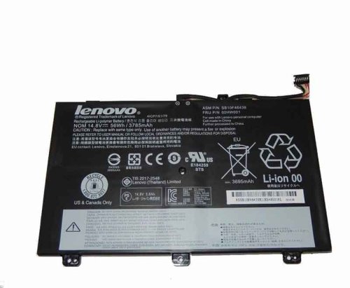 Originale Lenovo 00HW000 Batteria 56Wh 3785mAh