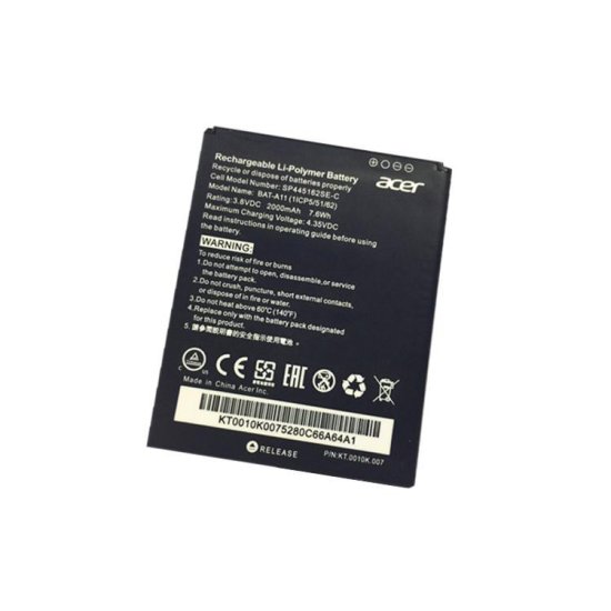 Originale Acer 1ICP5/51/62 Batteria 7.6Wh 2000mAh 1-Cell - Clicca l'immagine per chiudere