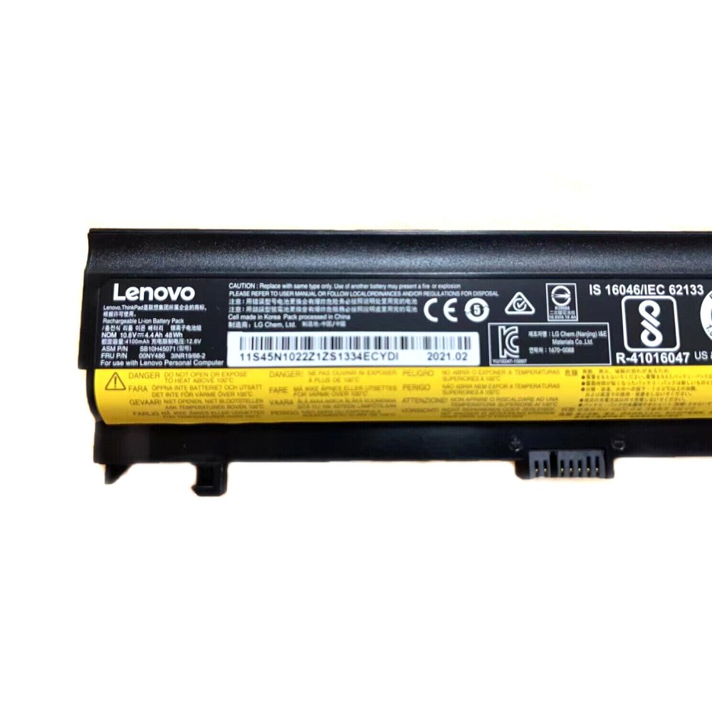 Originale Lenovo 00NY489 Batteria 48Wh 4400mAh