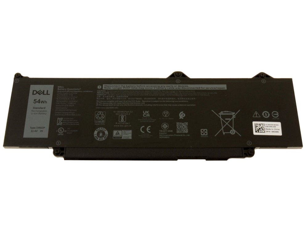 Originale 4623mAh 54Wh 3-Cell Dell Precision 3580 Workstation Batteria