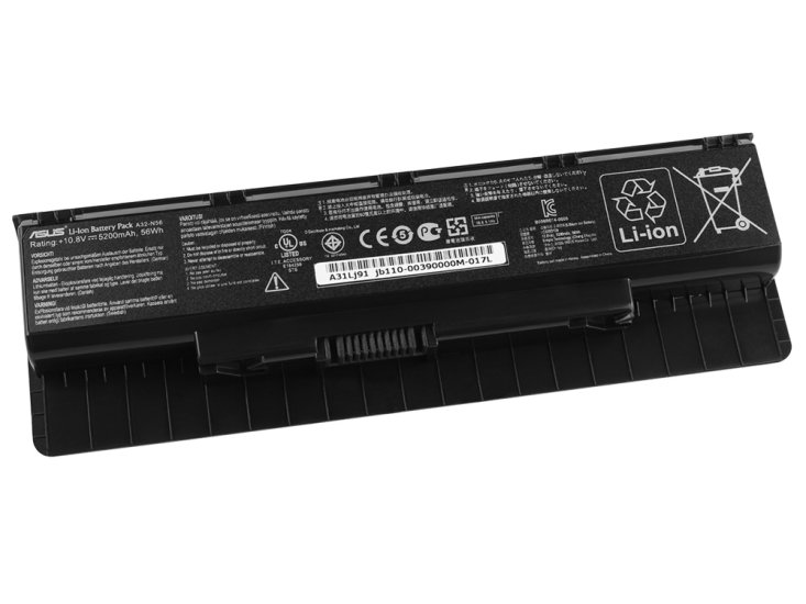 5200mAh 56Wh 6 Cell Batteria Asus N56JN N56JR N56JN-DB71 N56JN-DB71-CA - Clicca l'immagine per chiudere