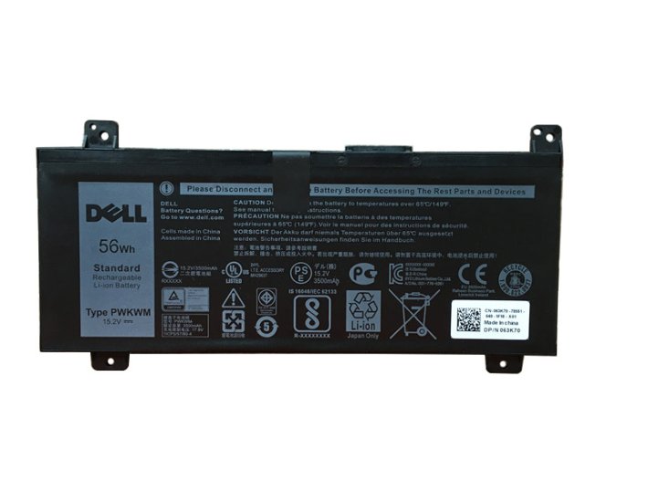 Originale 56Wh 4 Cell Batteria Dell 063K70 - Clicca l'immagine per chiudere