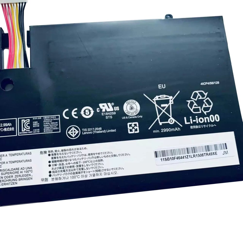 Originale 3110mAh 46Wh Batteria Lenovo ThinkPad X1 3448-24U 3448-23U