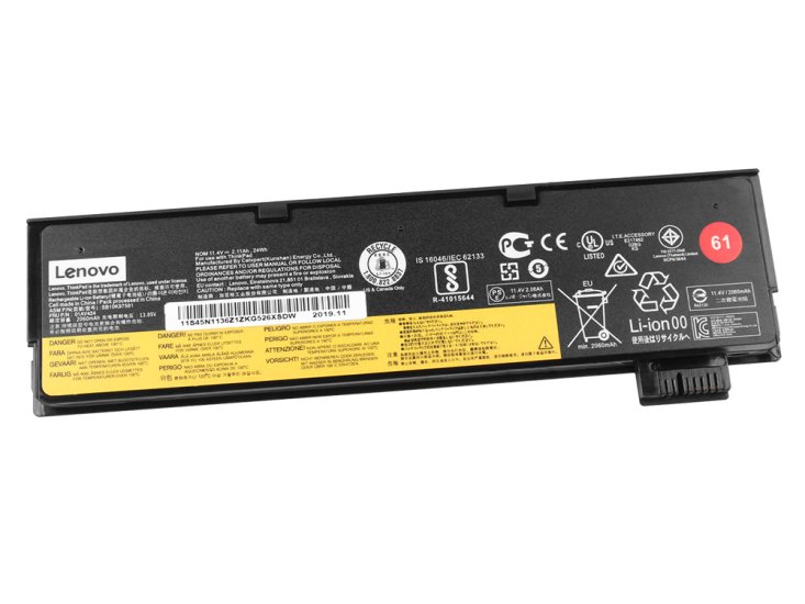 Originale Lenovo 01AV425 Batteria 24Wh 2100mAh - Clicca l'immagine per chiudere