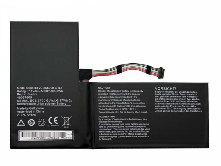 Originale Medion 40057605 Batteria 37Wh 5000mAh - Clicca l'immagine per chiudere