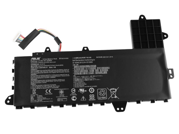 Originale 32Wh 4110mAh 2 Cell Batteria Asus EeeBook E402MA-WX0018H - Clicca l'immagine per chiudere