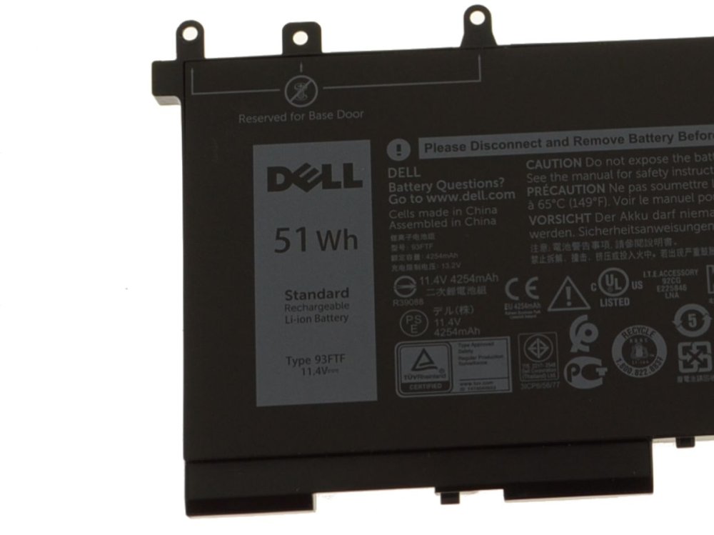 Originale 4254mAh Batteria Dell Latitude 14 5480 P72G001