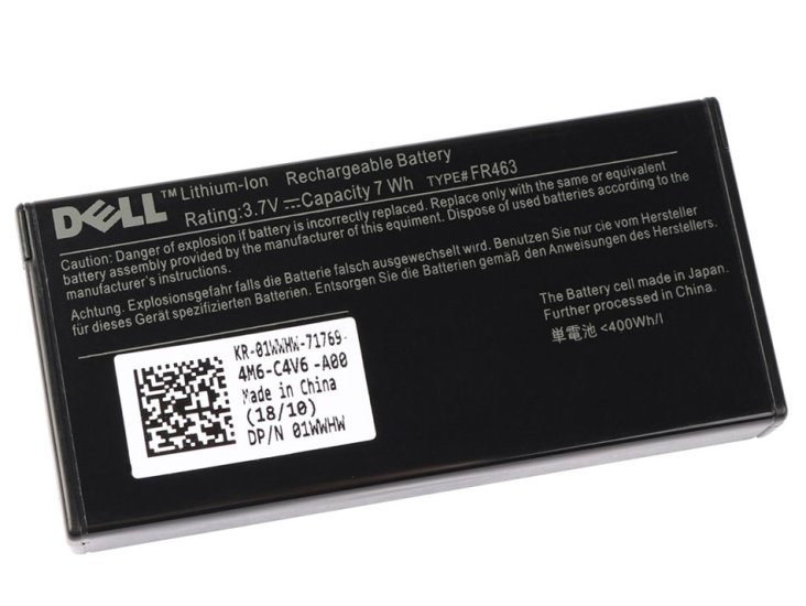 Originale 7Wh Batteria Dell U8735 XJ547 - Clicca l'immagine per chiudere