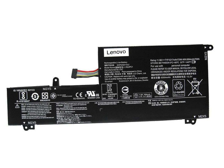 Originale Lenovo 3ICP4/43/110-2 Batteria 72Wh 6064mAh - Clicca l'immagine per chiudere