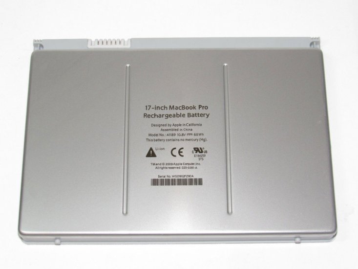 68Wh Batteria Apple A1189 MA458 MA458LL/A - Clicca l'immagine per chiudere