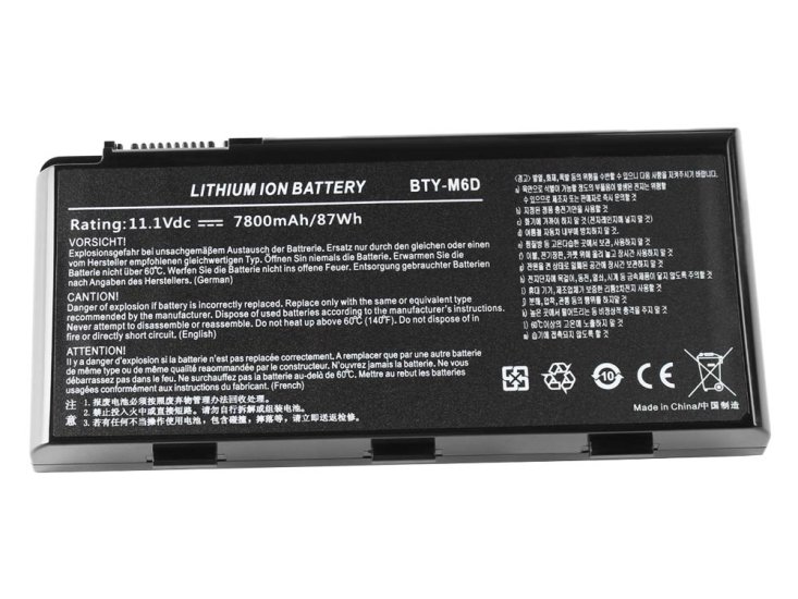 Medion Erazer X7833 Batteria 7800mAh - Clicca l'immagine per chiudere