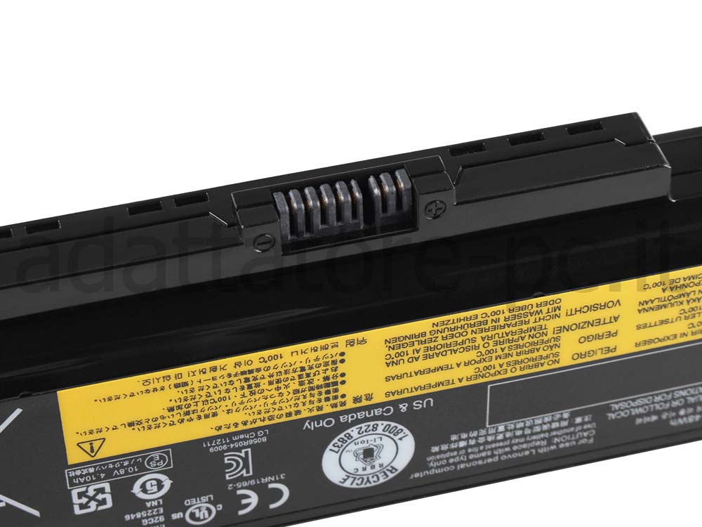 Lenovo B590 Batteria 48Wh 6Cell