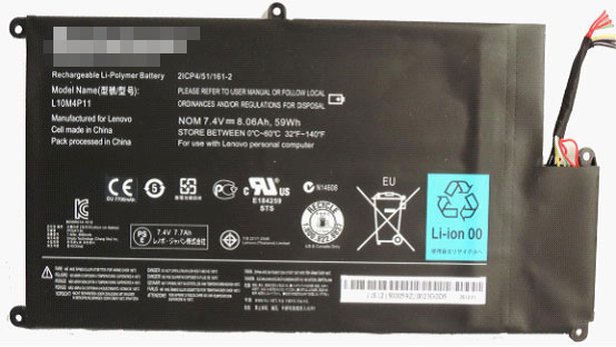 Lenovo IdeaPad U410 Batteria 8.06Ah 6Cell