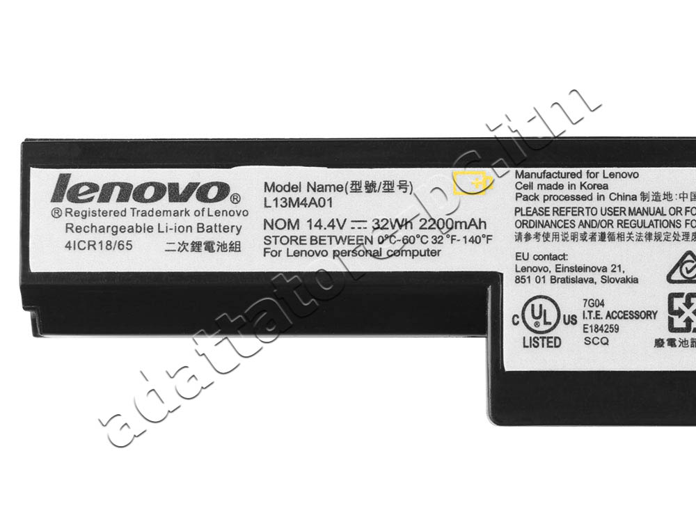 Lenovo B40-70 Batteria 32Wh 4Cell