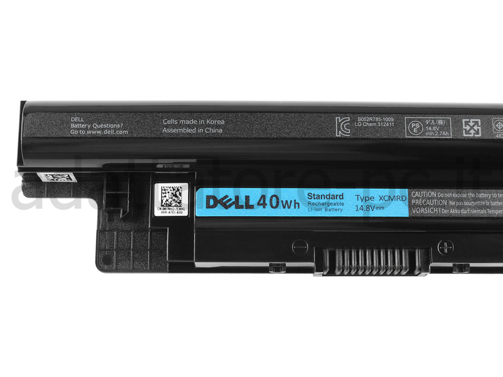 Dell XCMRD Batteria 40Wh 4Cell