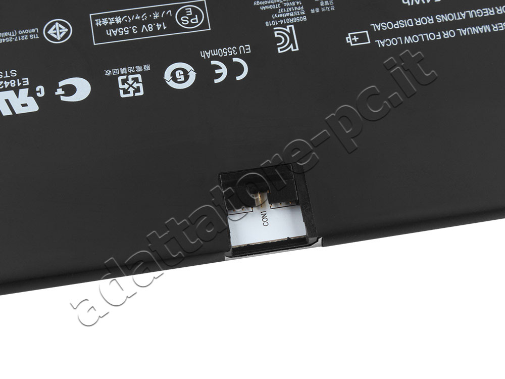 Originale 54Wh 3700mAh 8 Cell Batteria Lenovo IdeaPad U300s 1080-28U