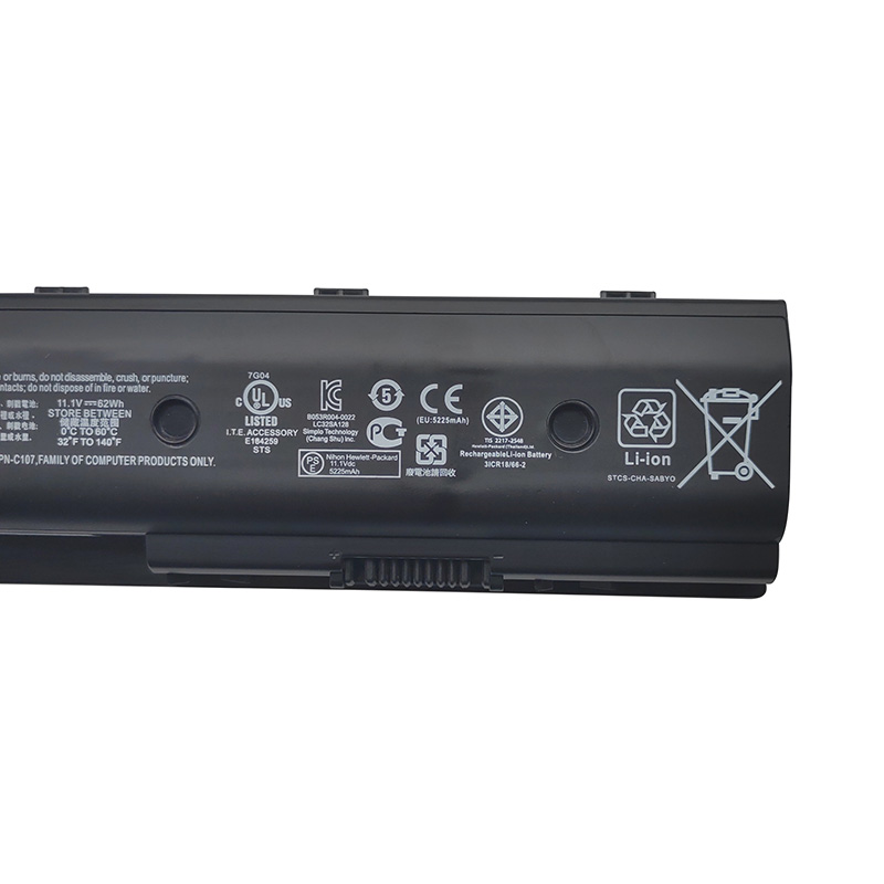 HP Envy dv6 Batteria 62Wh 6Cell