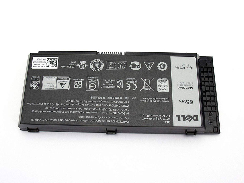 Originale 65Wh 6 Cell Batteria Dell N71FM 5V19F 451-BBGN