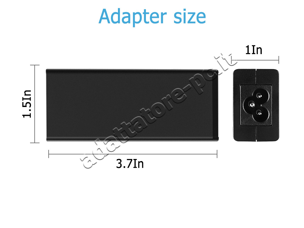 Alimentatore Adattatore per Acer Aspire R14 R5-431T 45W + Cavo