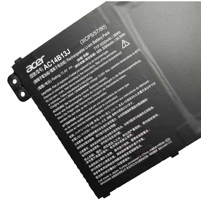 Acer Aspire R11 R3-131T-C28S R3-131T-P9SK Batteria 36Whr