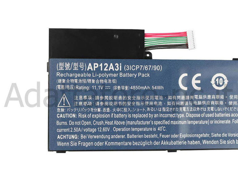 Originale 4850mAh 3 Cell Batteria Acer Aspire M3-581TG-52464G52Mn