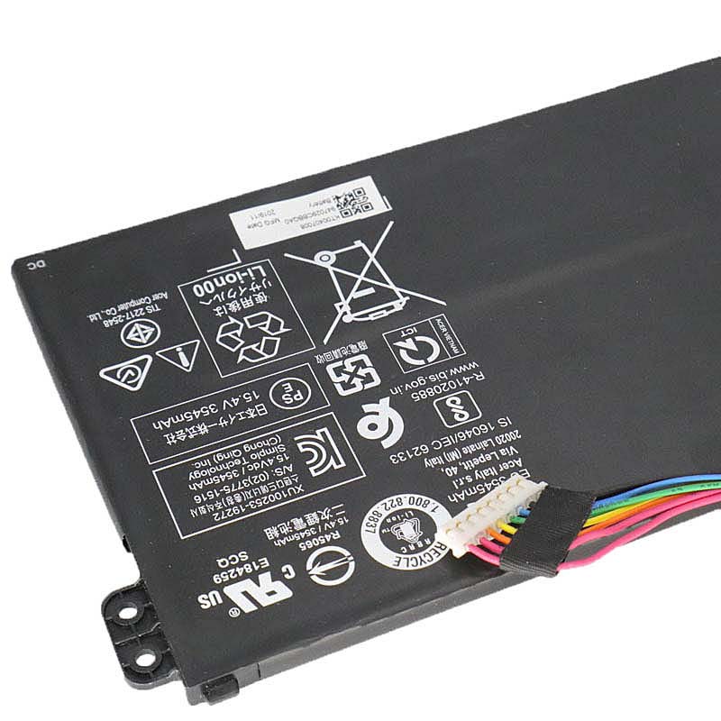 3634mAh 55.9Wh 4-Cell Acer Spin 3 SP313-51N-56YV Batteria