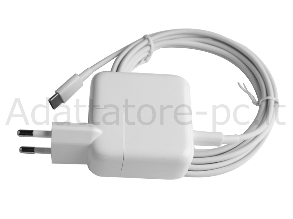 30W USB-C Apple A1584 A1652 Alimentatore Adattatore