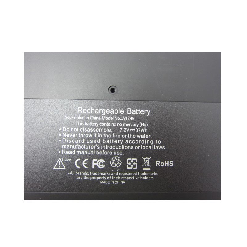 5200mAh 37Wh 6-Cell Batteria per Apple MacBook Air 13" MC234X/A