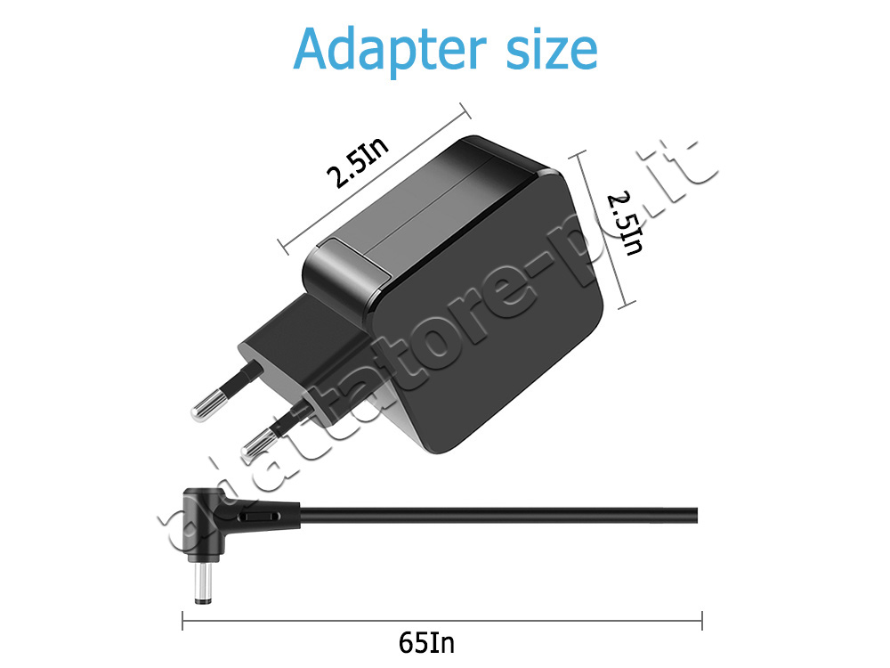 Originale Alimentatore Adattatore Caricabatterie Asus 0A001-00230400 45W