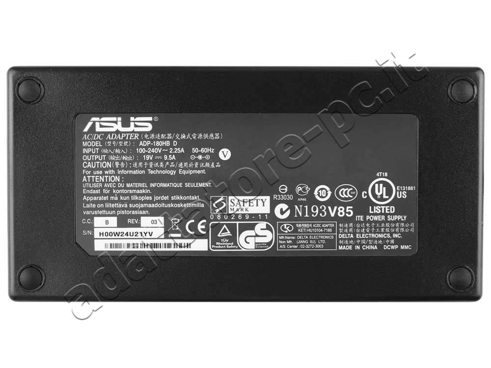 Alimentatore Adattatore Caricabatterie Asus 04-266005910 180W