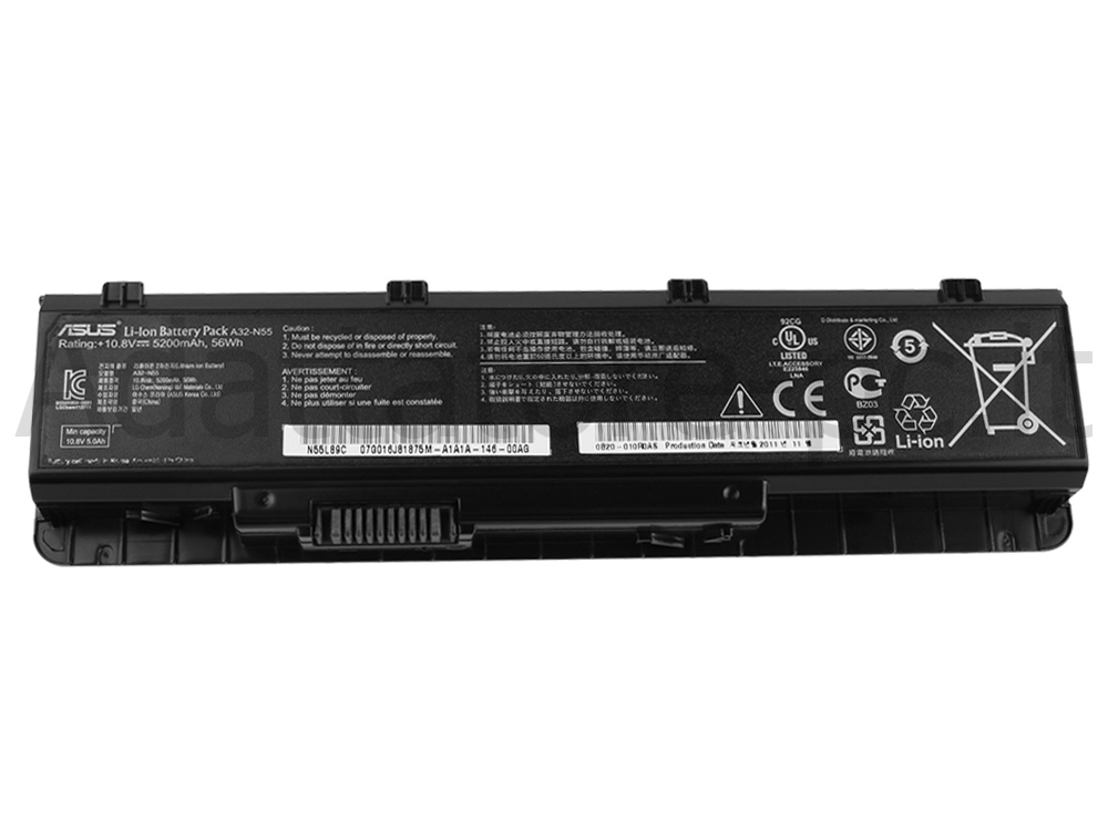 Asus A32-N55 Batteria 5200mAh 6Cell