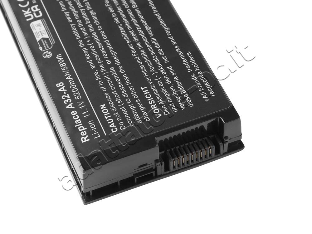 Asus 32-F80H Batteria 49Wh 4800mAh