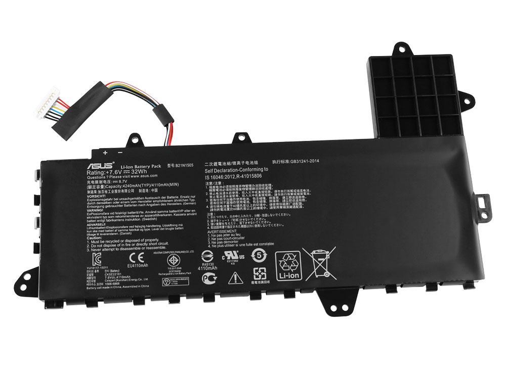 Originale 32Wh 4110mAh 2 Cell Batteria Asus EeeBook E402MA-WX0003T