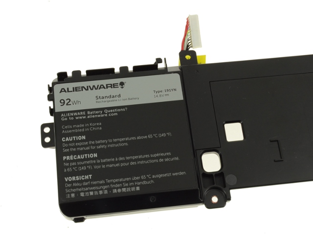 Originale 92Wh Batteria Dell Alienware 15 R2 P42F002