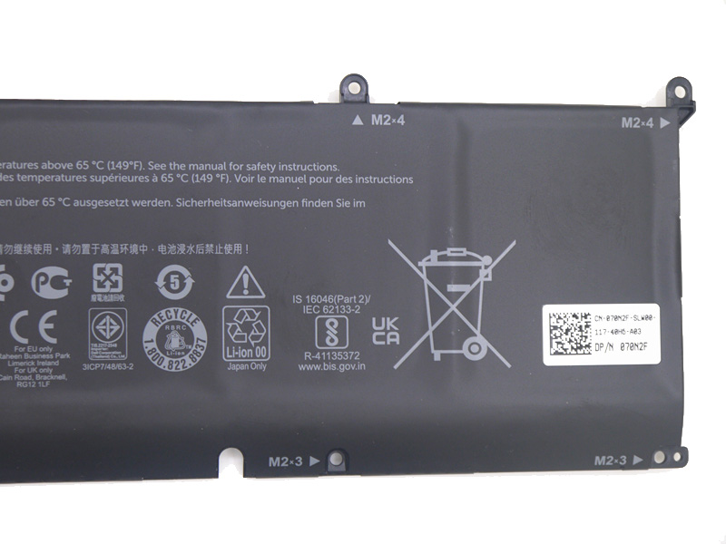 Originale 7167mAh 86Wh Dell Alienware m16 R1 P124F P124F001 Batteria