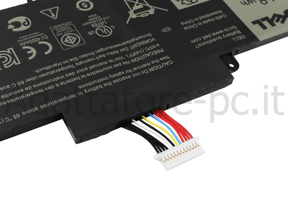 Originale 18Wh Batteria Dell Venue 8 Pro 5830 T01D T01D001