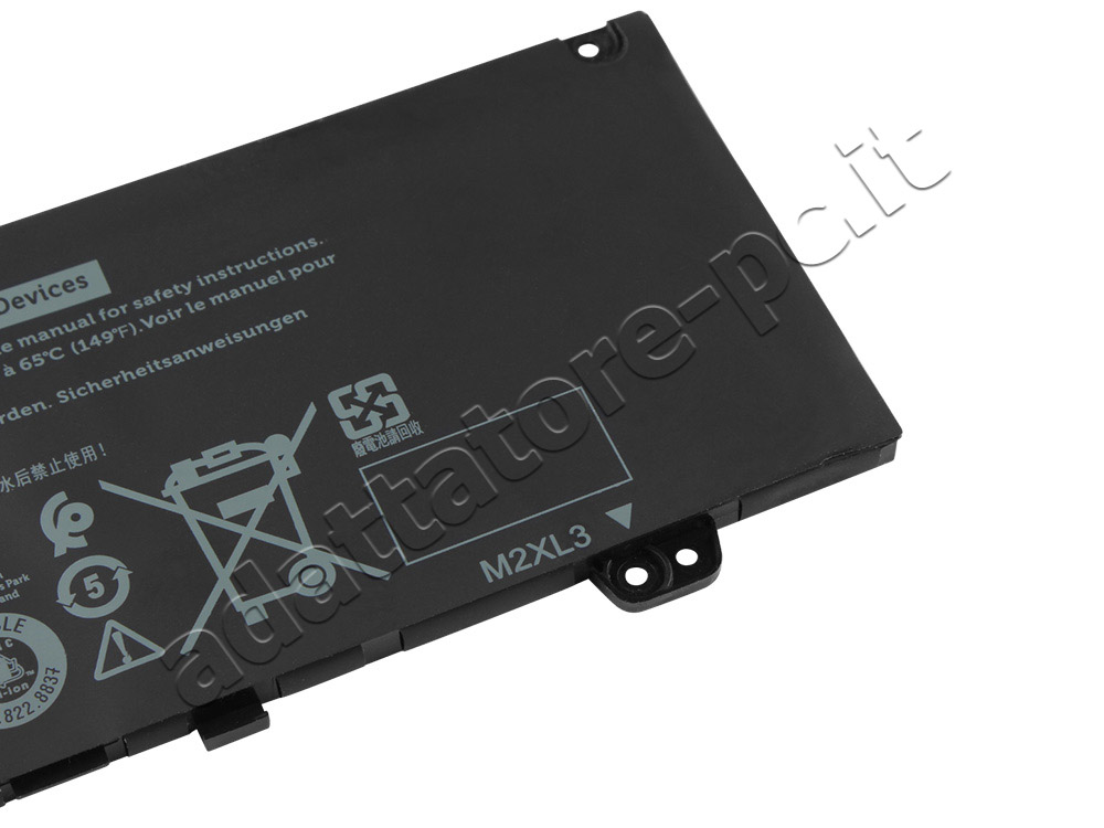 Originale 3166mAh 38Wh Batteria Dell Inspiron 13 5370 P87G001