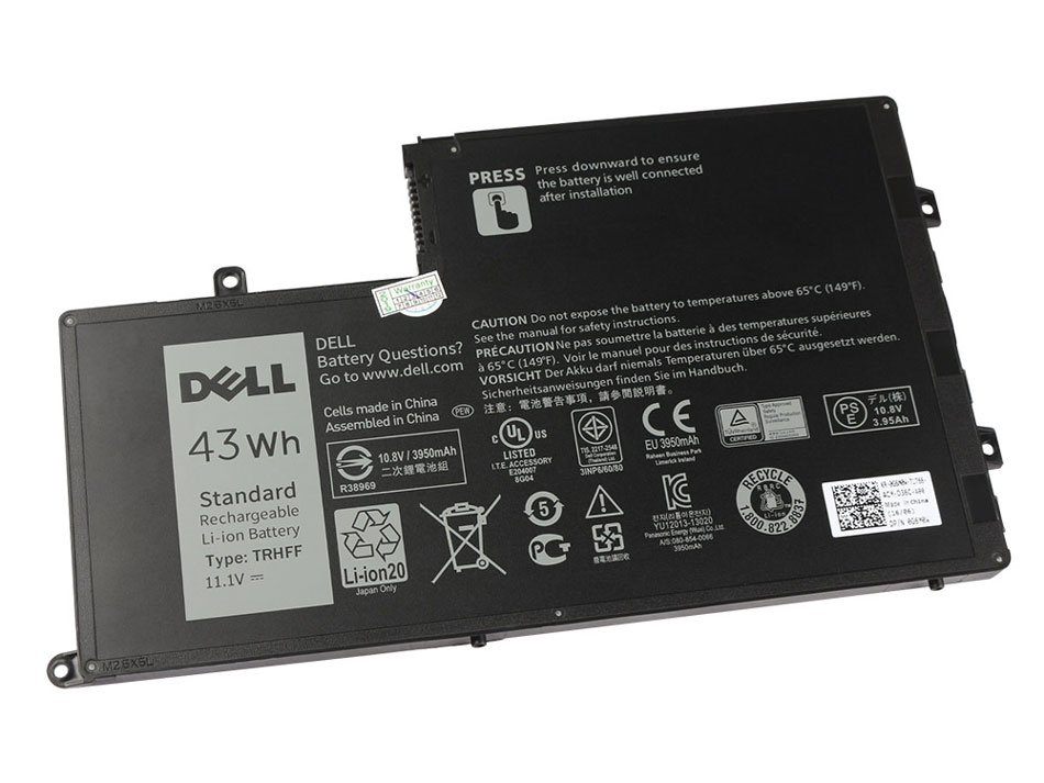 Originale 43Wh 3800mAh 3 Cell Batteria Dell 9HRXJ