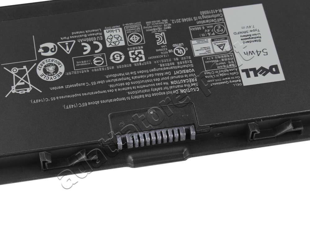 Originale 7300mAh 54Wh 6-Cell Dell Latitude E7440 Batteria