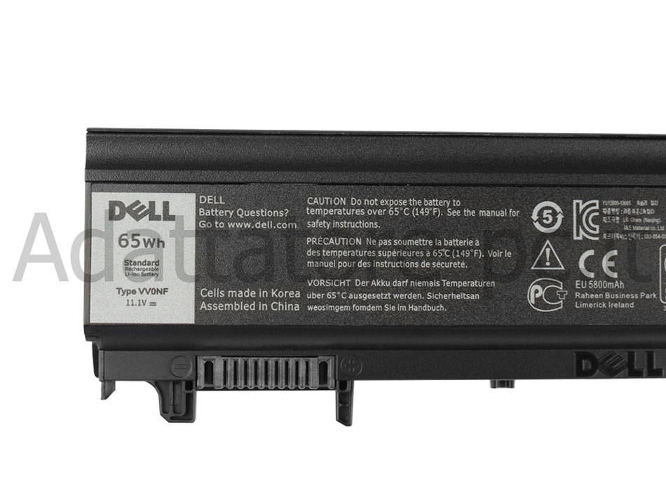 Originale 5800mAh 65Wh Batteria Dell 0M7T5F 0970V9 RRNJ1