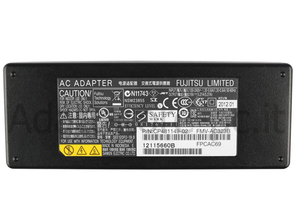 Originale Alimentatore Fujitsu 10112214A CP360063-01 FMV-AC323A 100W