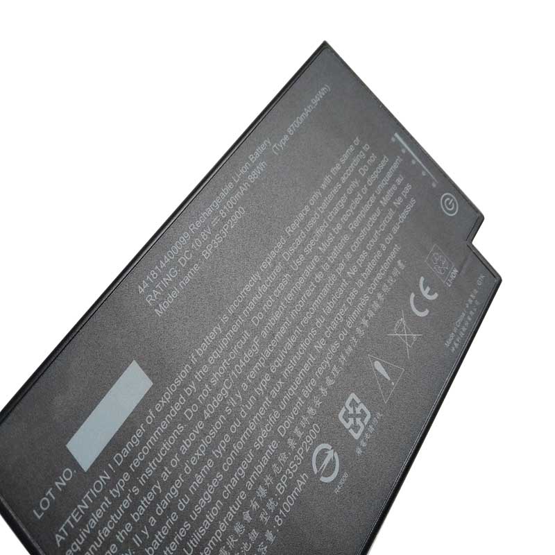 Originale 8100mAh 88Wh 9-Cell Getac BP3S3P2600(S) Batteria