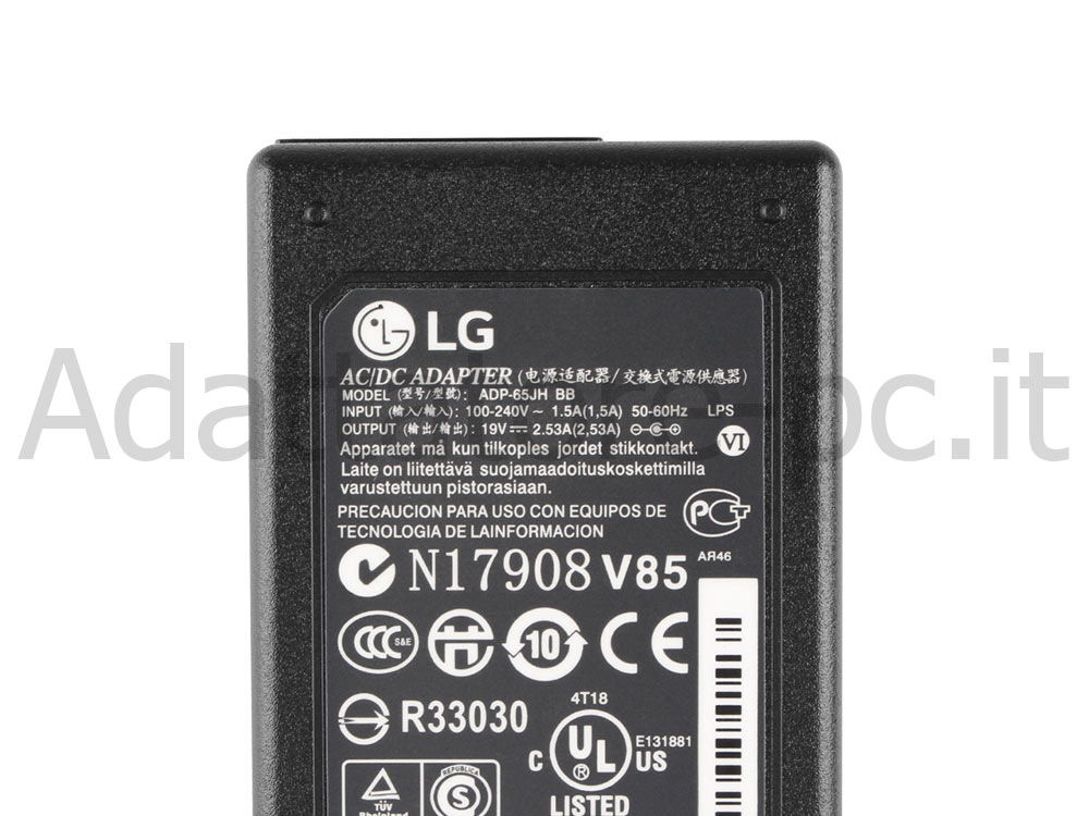 Alimentatore Adattatore Caricabatterie LG 21:9 UltraWide 29UB55-B