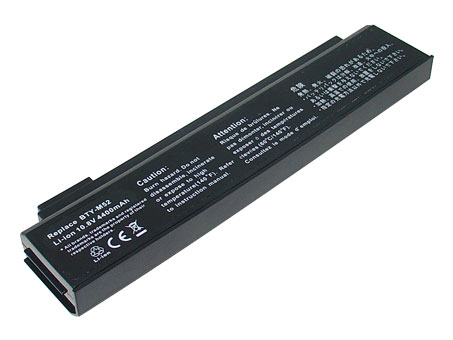 Originale 4400mAh Batteria MSI 957-1016T-006 BTY-M52 BTY-L71