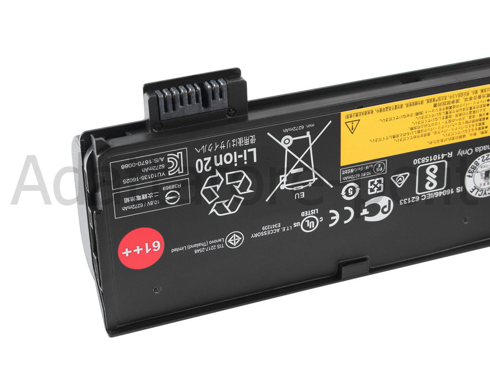 Originale Lenovo 01AV424 Batteria 72Wh 6600mAh