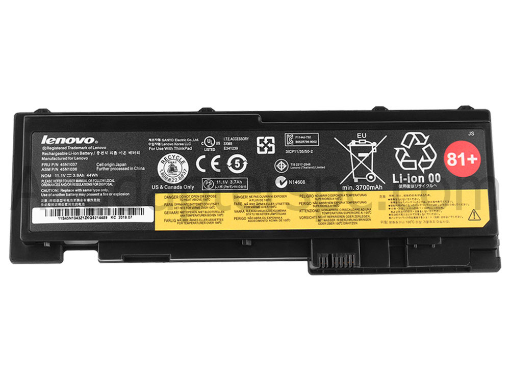 Originale 3900mAh Batteria Lenovo ThinkPad T420s 4171-6JU 4171-7FU