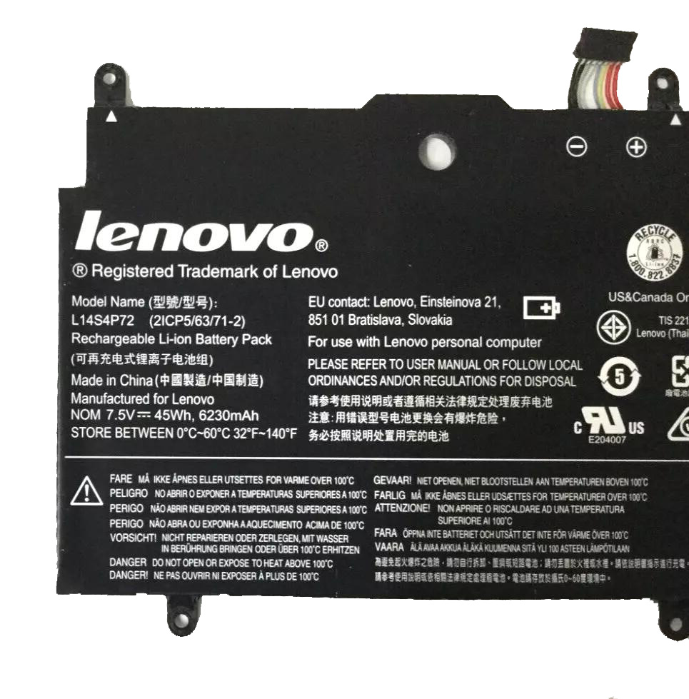 Batteria Lenovo 5B10K10224 45Whr 4-Cell