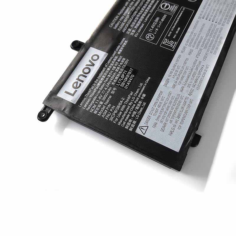 4190mAh 48Wh 3-Cell Lenovo ThinkPad X280 20KF001RMZ Batteria