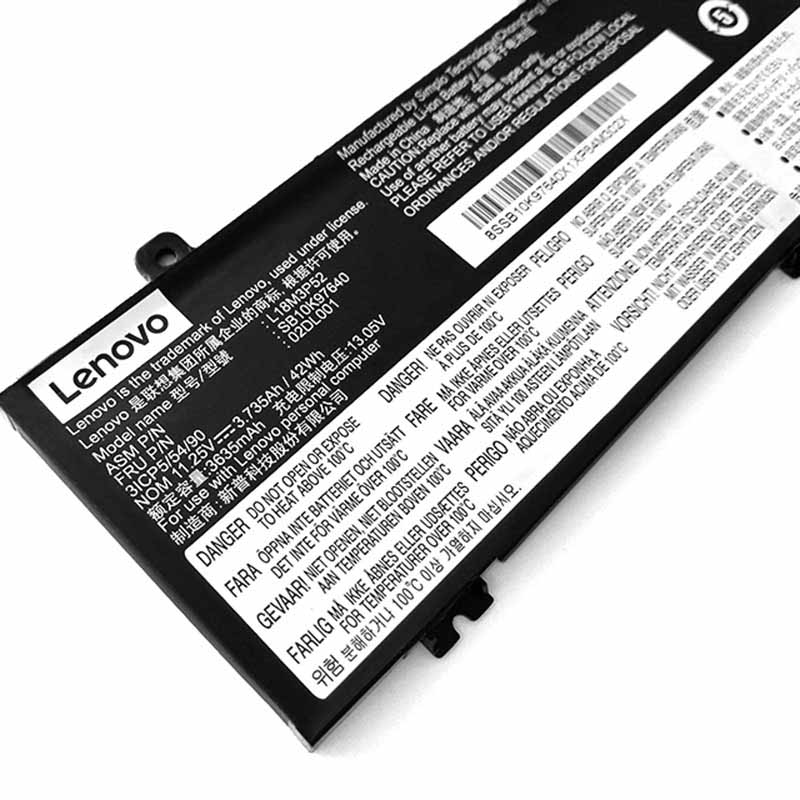 3735mAh 42Wh 3-Cell Lenovo ThinkPad E490s 20NG000PUS Batteria